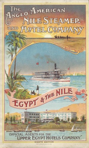 Egypt and The Nile travel poster